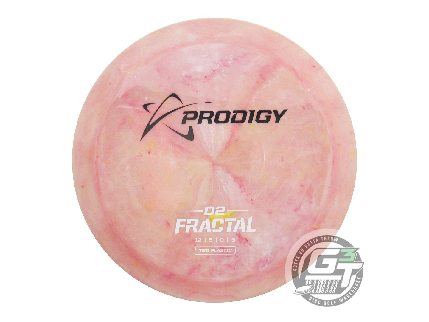 Prodigy 750 Fractal D2 Distance Driver Golf Disc (Individually Listed)