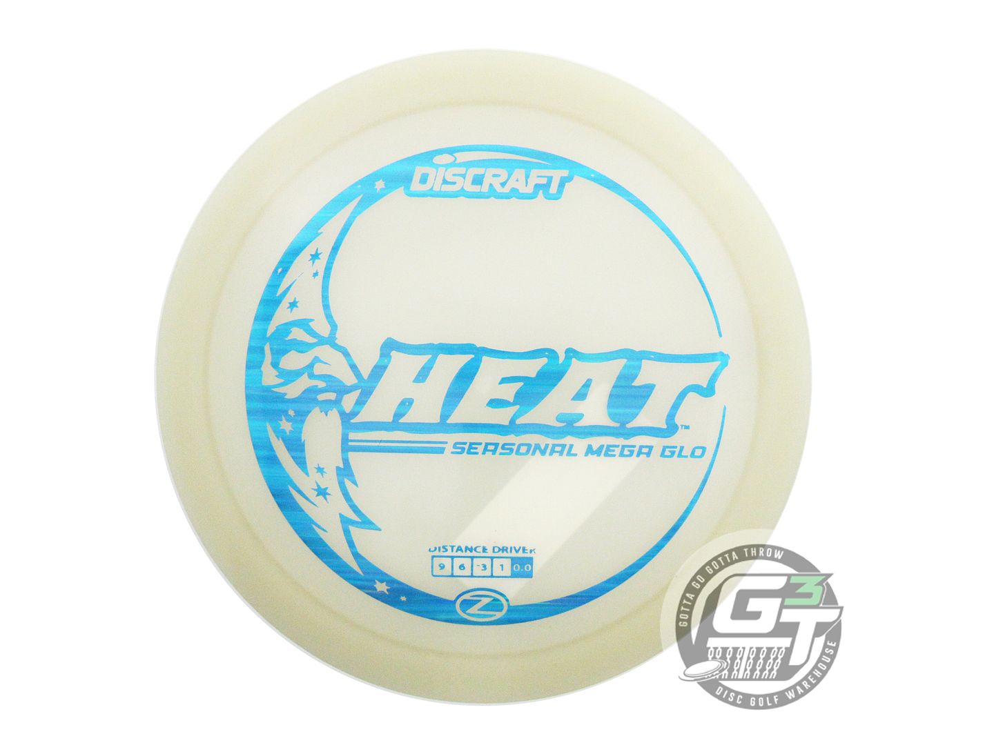 Discraft Seasonal Mega Glo Z Heat Distance Driver Golf Disc (Individually Listed)