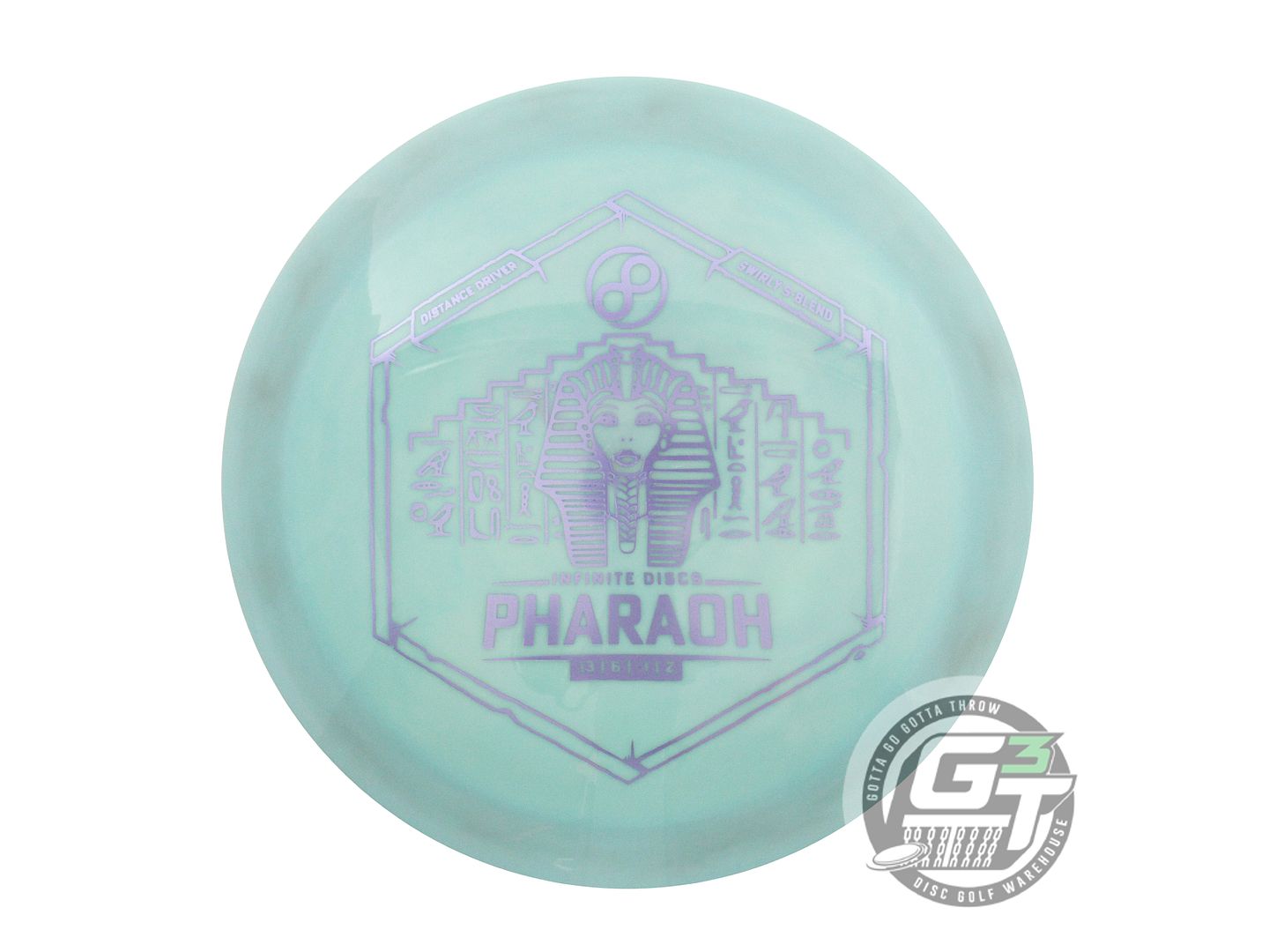 Infinite Discs Swirly S-Blend Pharaoh Distance Driver Golf Disc (Individually Listed)