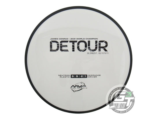 MVP Neutron Detour [James Conrad 1X] Midrange Golf Disc (Individually Listed)