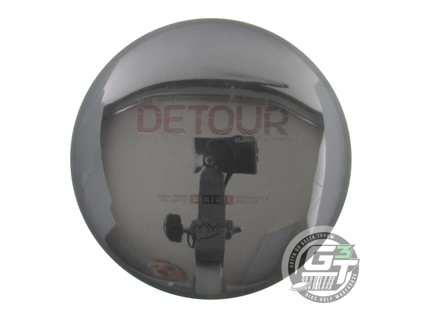 MVP Neutron Detour [James Conrad 1X] Midrange Golf Disc (Individually Listed)