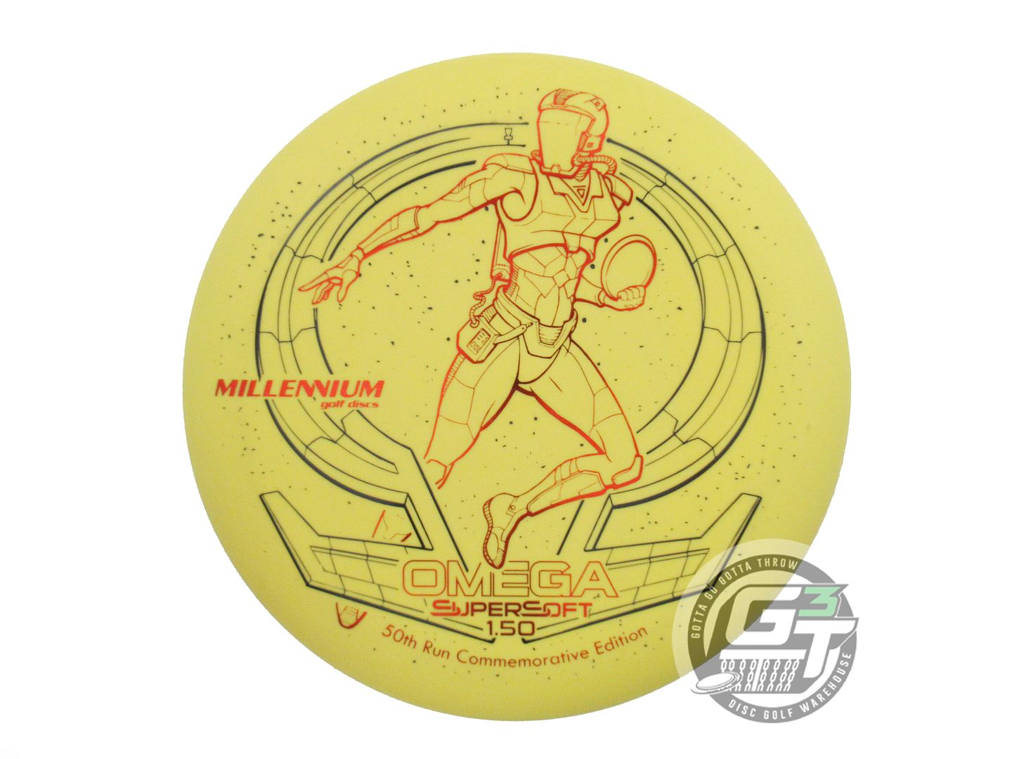 Millennium Limited Edition XXL Stamp 50th Run Commemorative Standard Omega SuperSoft Putter Golf Disc (Individually Listed)