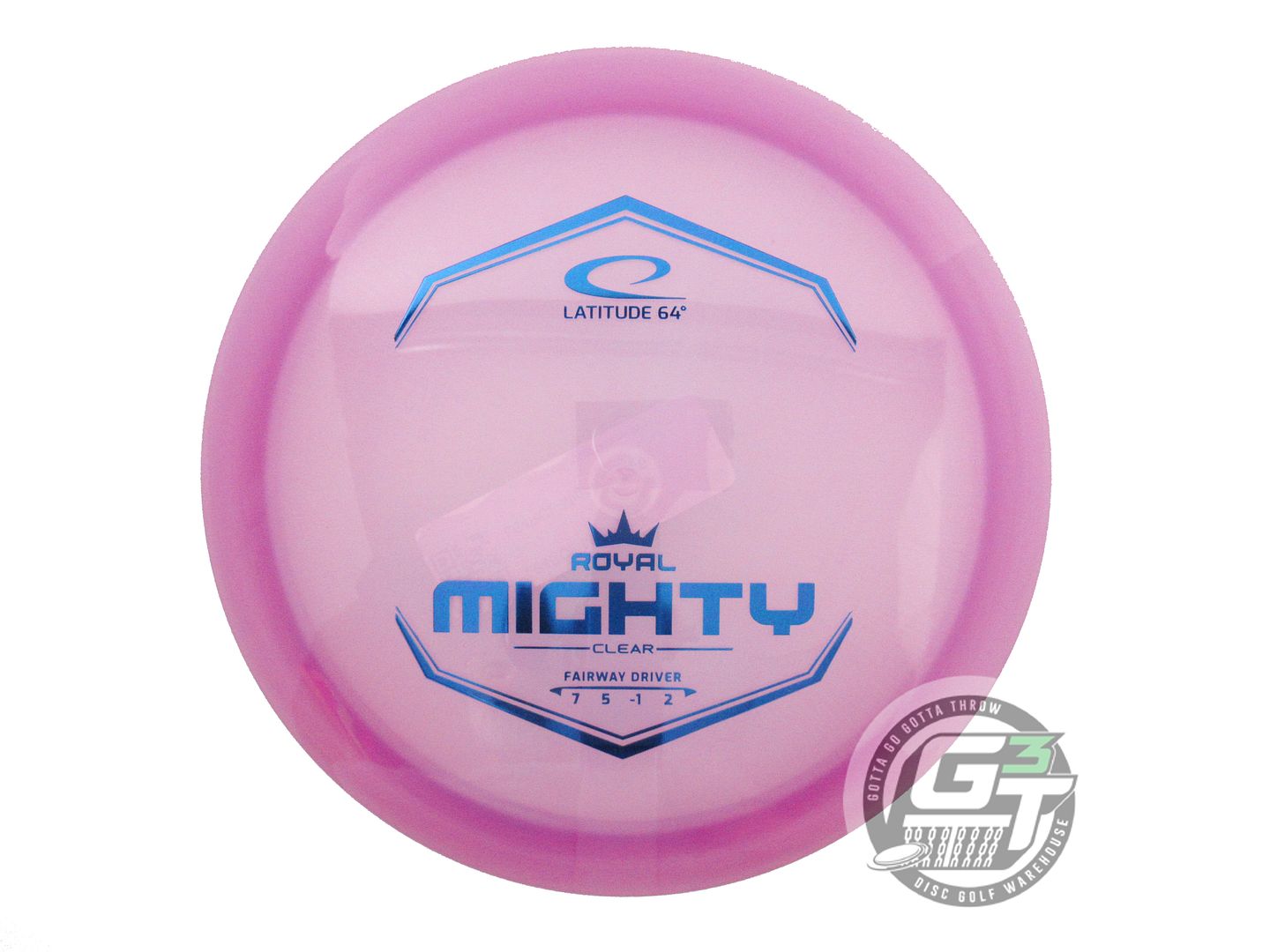 Latitude 64 Royal Clear Mighty Fairway Driver Golf Disc (Individually Listed)