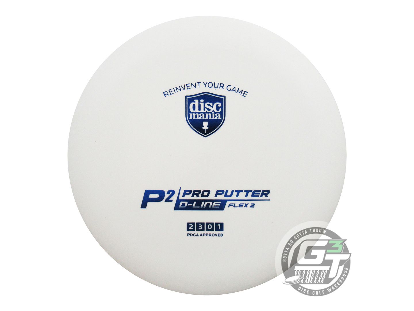 Discmania Originals D-Line Flex 2 P2 Pro Putter Golf Disc (Individually Listed)