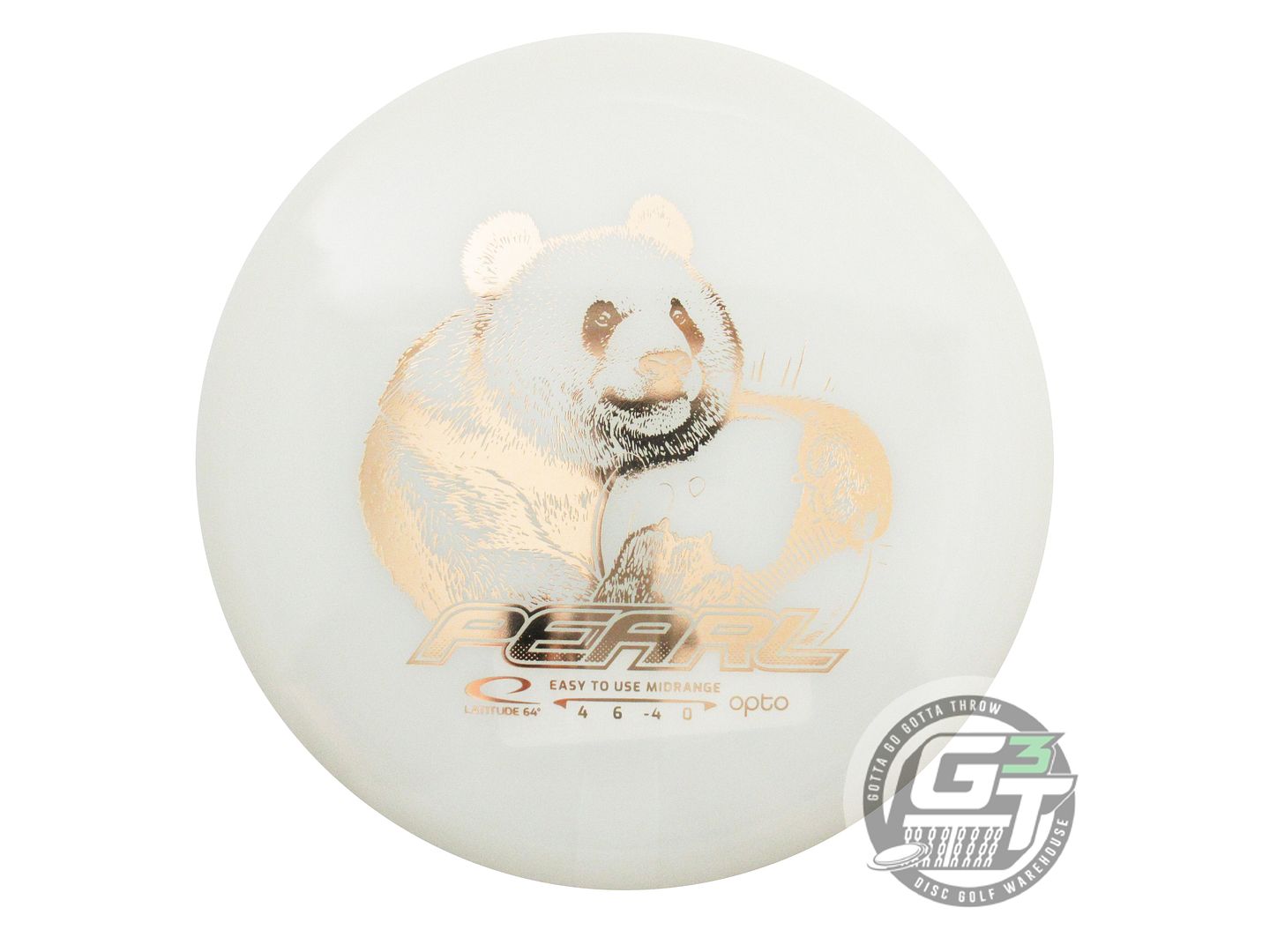 Latitude 64 Opto Line Pearl Midrange Golf Disc (Individually Listed)