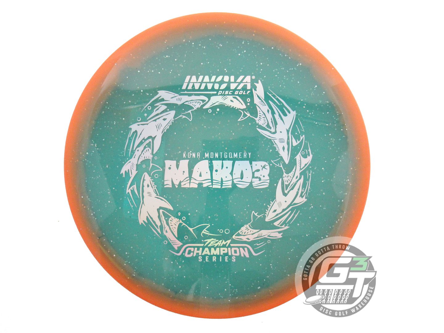 Innova Limited Edition 2026 Tour Series Kona Montgomery Metal Flake Halo Champion Mako3 Midrange Golf Disc (Individually Listed)