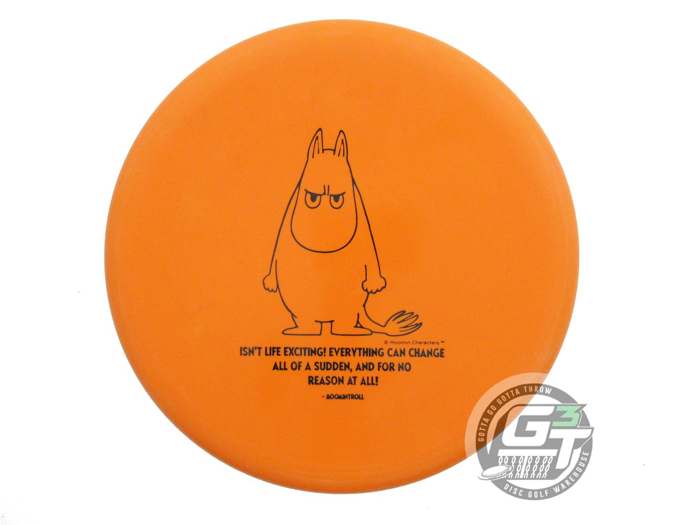 Kastaplast Limited Edition Moomin Artwork Series Moomintroll K3 Reko X Putter Golf Disc (Individually Listed)