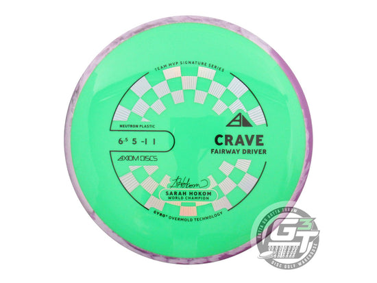 Axiom Neutron Crave [Sarah Hokom 1X] Fairway Driver Golf Disc (Individually Listed)