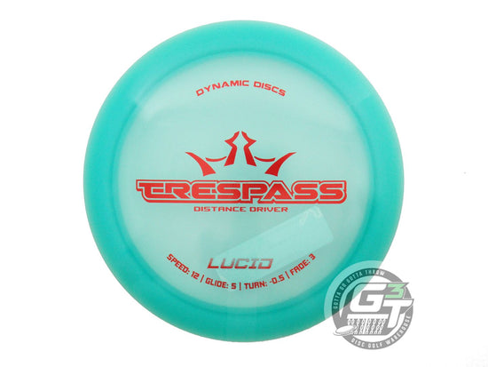 Dynamic Discs Lucid Trespass Distance Driver Golf Disc (Individually Listed)