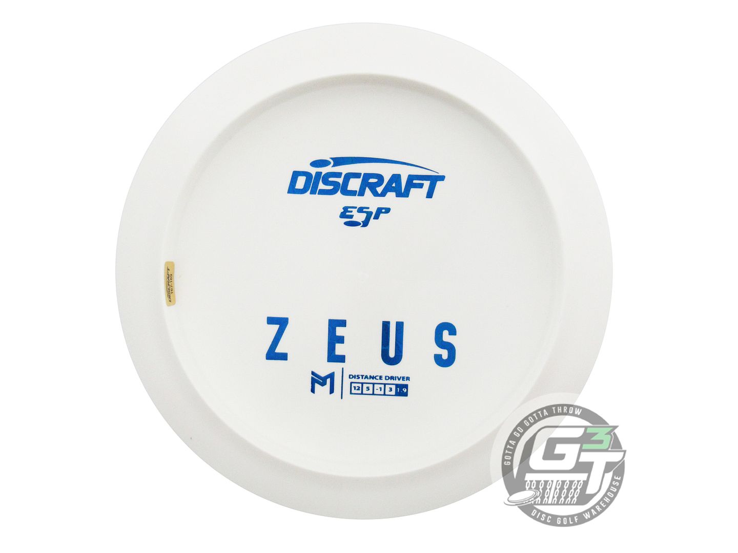 Discraft Dye Pack Bottom Stamp Paul McBeth ESP Zeus Distance Driver Golf Disc (Individually Listed)