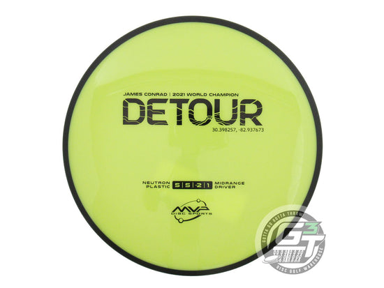 MVP Neutron Detour [James Conrad 1X] Midrange Golf Disc (Individually Listed)