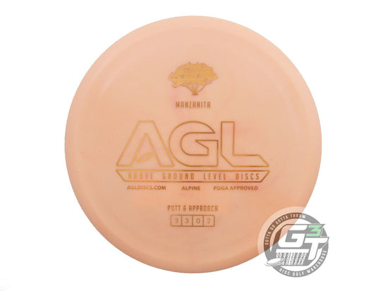 Above Ground Level Alpine Manzanita Putter Golf Disc (Individually Listed)