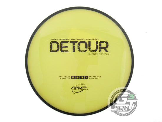 MVP Neutron Detour [James Conrad 1X] Midrange Golf Disc (Individually Listed)