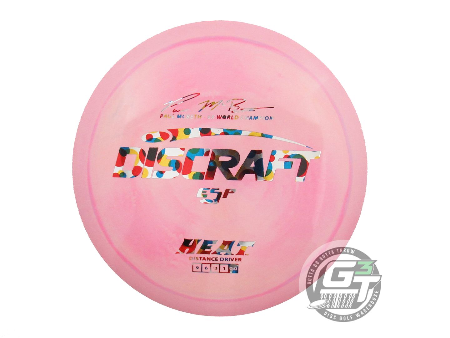 Discraft ESP Heat [Paul McBeth 6X] Distance Driver Golf Disc (Individually Listed)
