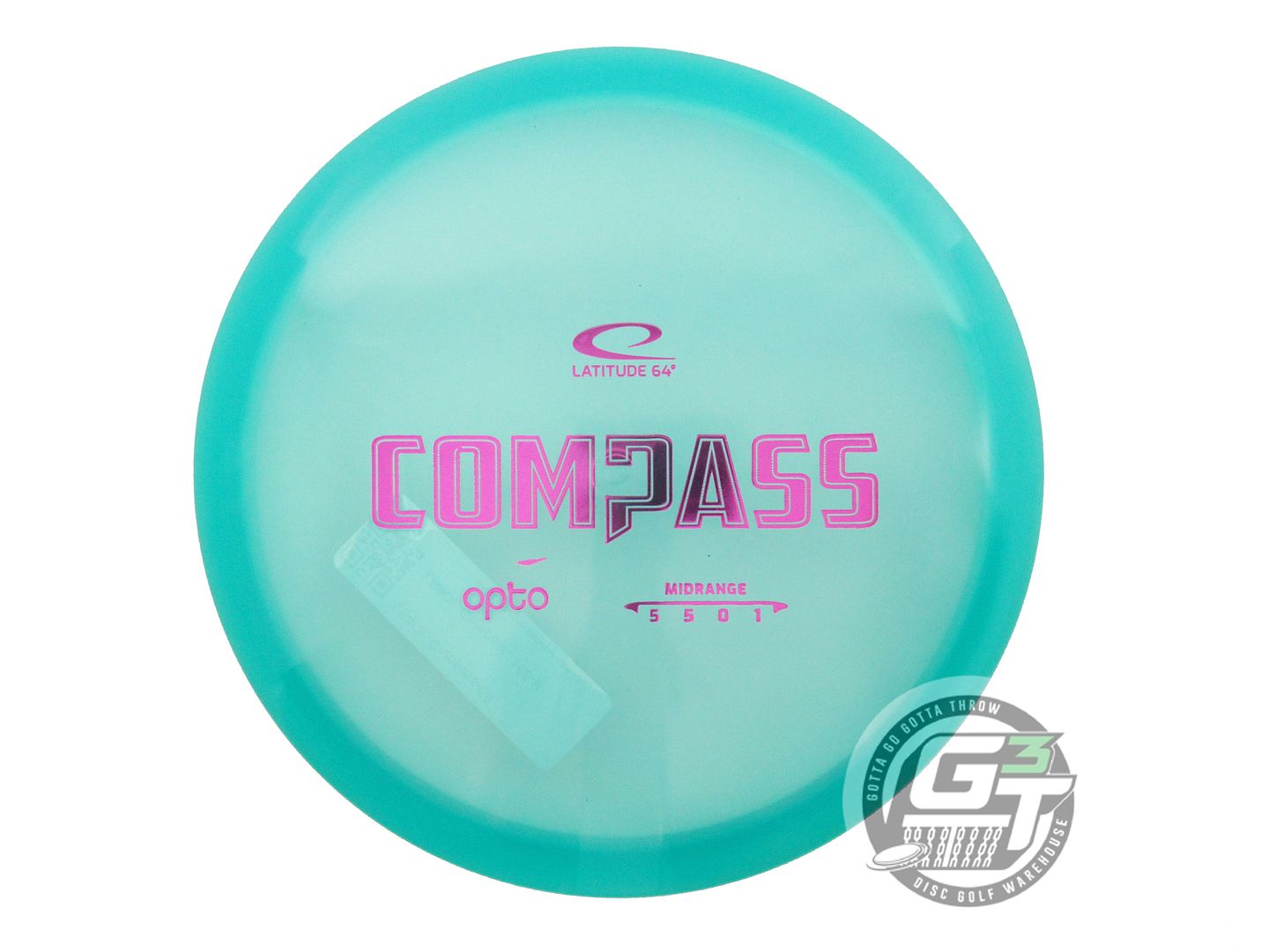 Latitude 64 Opto Line Compass Midrange Golf Disc (Individually Listed)