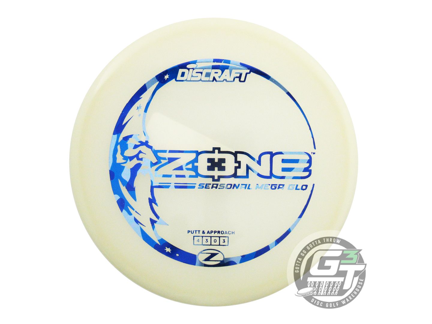 Discraft Seasonal Mega Glo Z Zone Putter Golf Disc (Individually Listed)