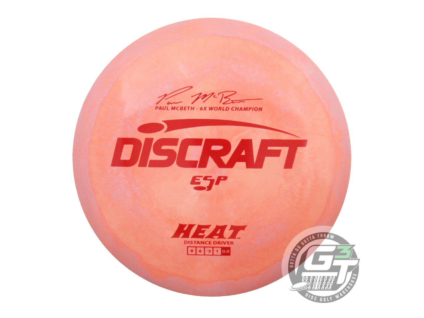Discraft ESP Heat [Paul McBeth 6X] Distance Driver Golf Disc (Individually Listed)