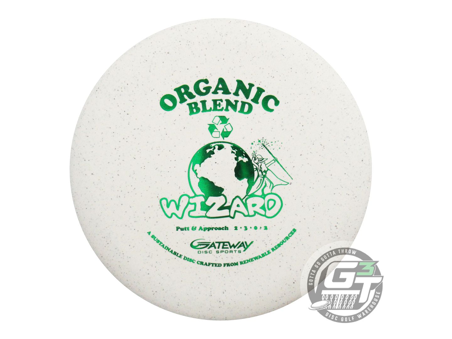 Gateway Hemp Blend Super Stupid Soft Wizard Putter Golf Disc (Individually Listed)