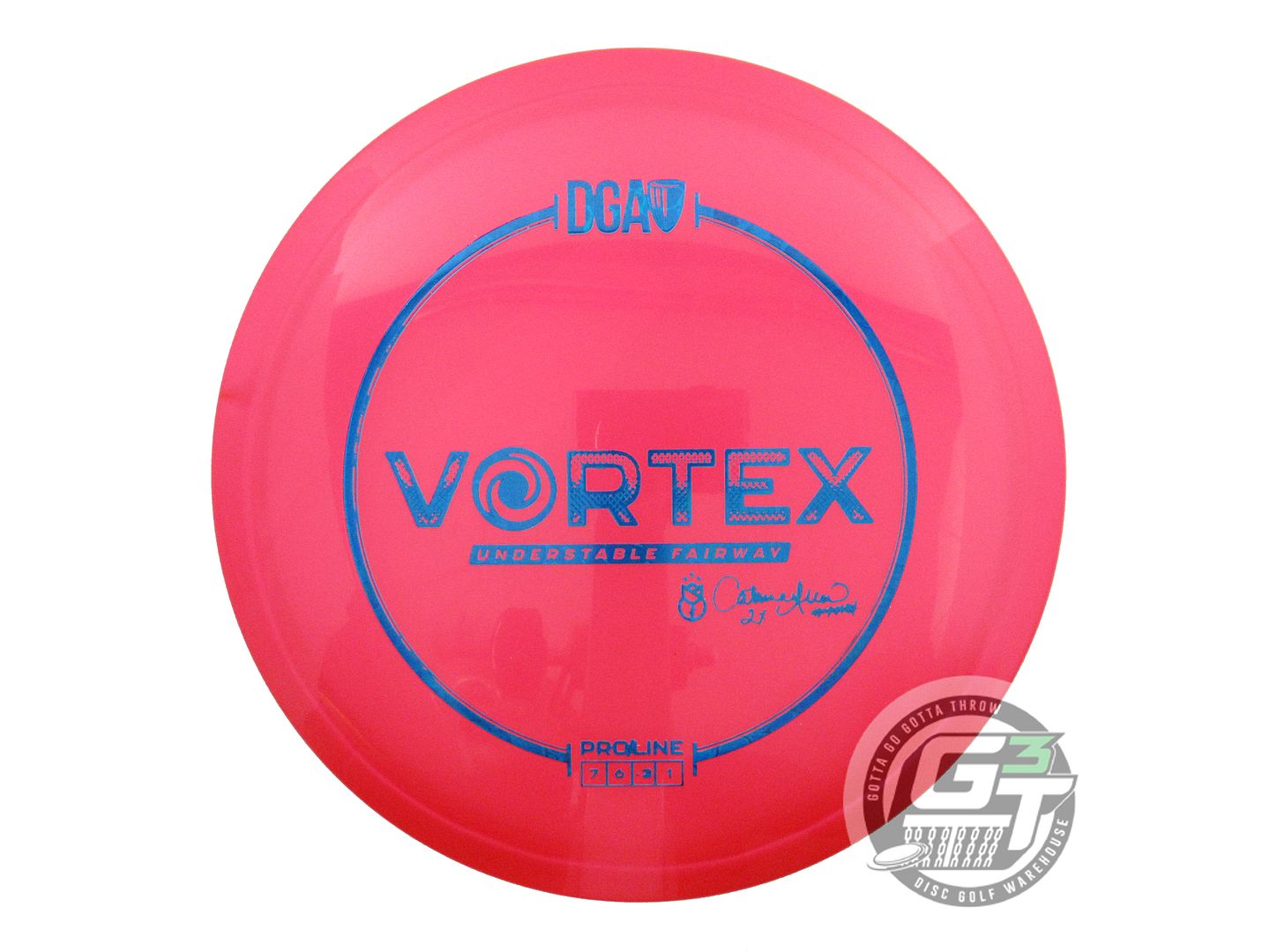 DGA ProLine Vortex [Catrina Allen 2X] Fairway Driver Golf Disc (Individually Listed)