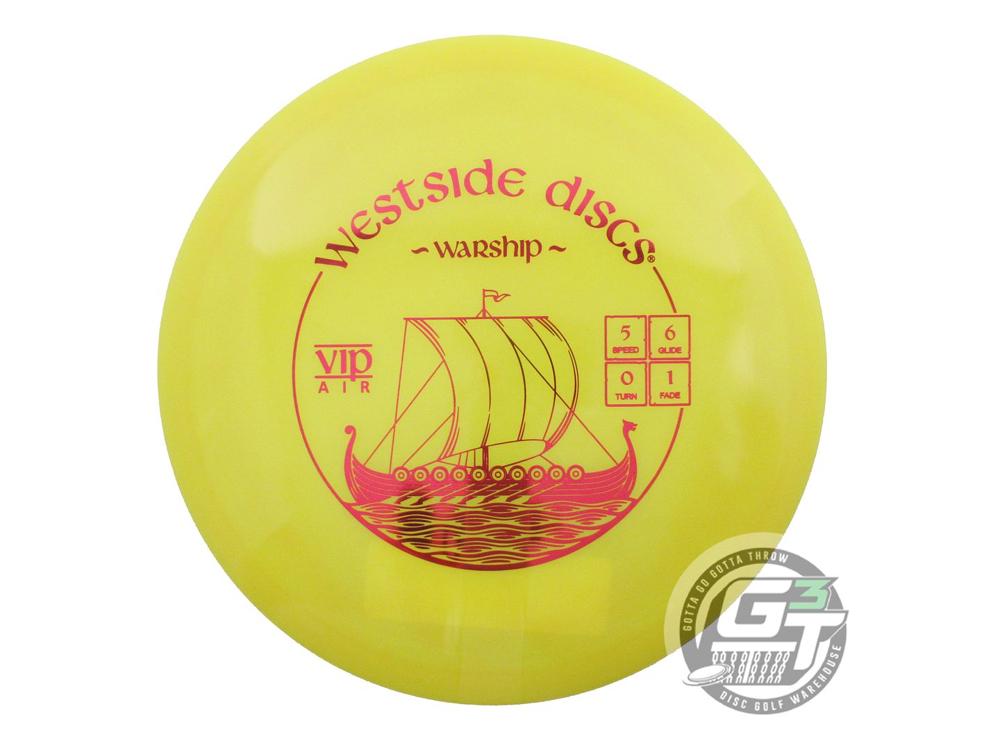 Westside VIP AIR Warship Midrange Golf Disc (Individually Listed)