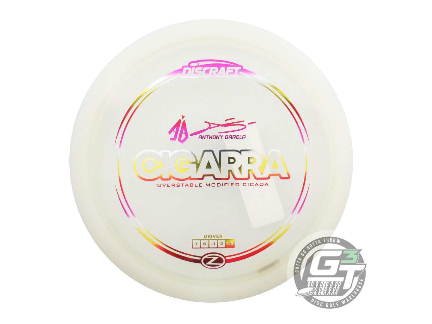 Discraft Elite Z Cigarra [Anthony Barela] Fairway Driver Golf Disc (Individually Listed)