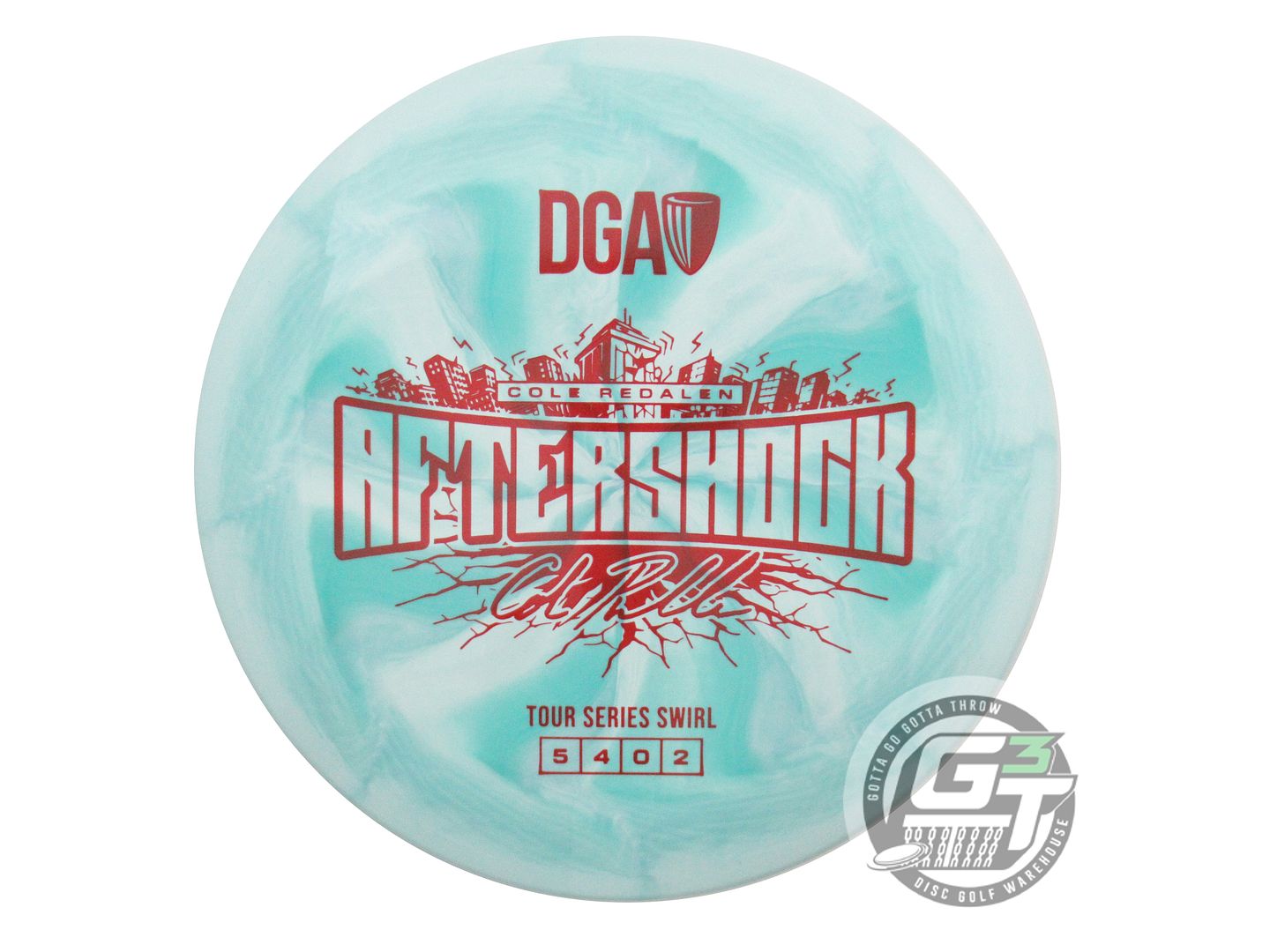 DGA Limited Edition 2026 Tour Series Cole Redalen Special Blend Aftershock Midrange Golf Disc (Individually Listed)