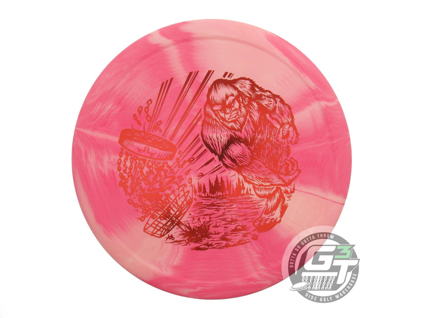 Dynamic Discs Limited Edition Slamsquatch Stamp Classic Blend Burst Slammer Putter Golf Disc (Individually Listed)