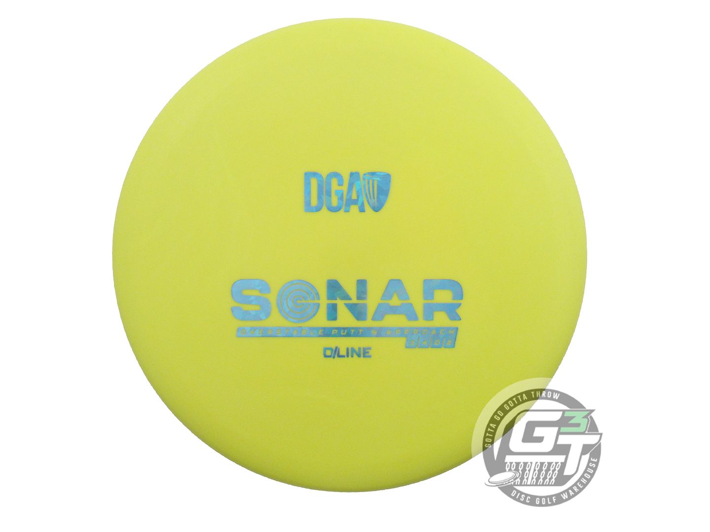 DGA D-Line Sonar Putter Golf Disc (Individually Listed)