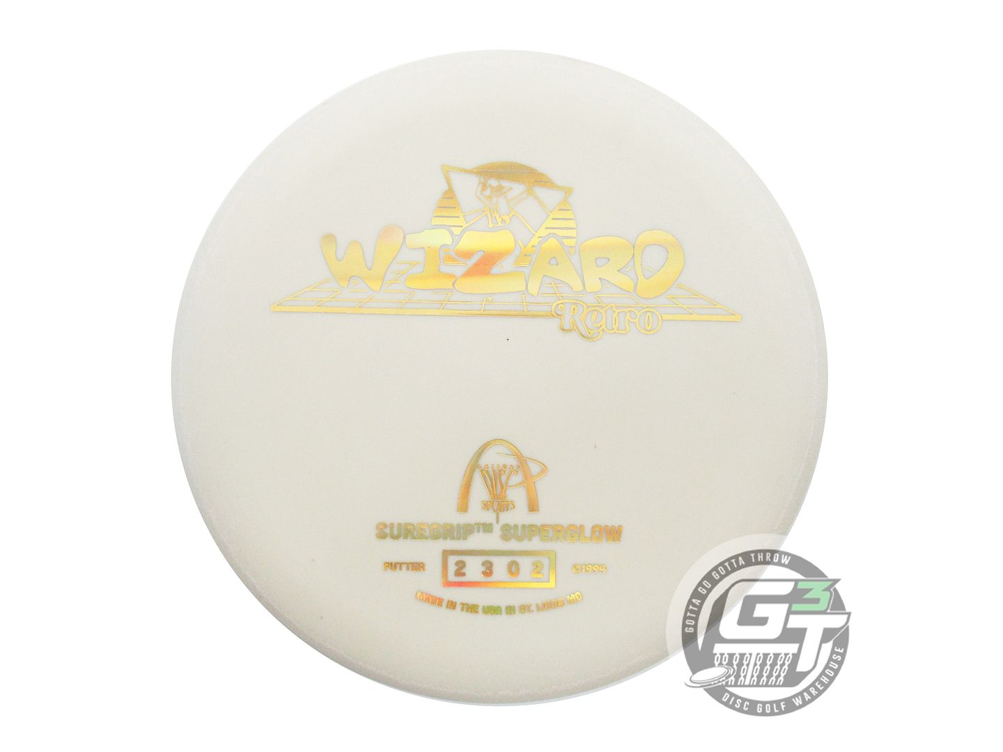 Gateway Super Glow Super Stupid Soft Retro Wizard Putter Golf Disc (Individually Listed)