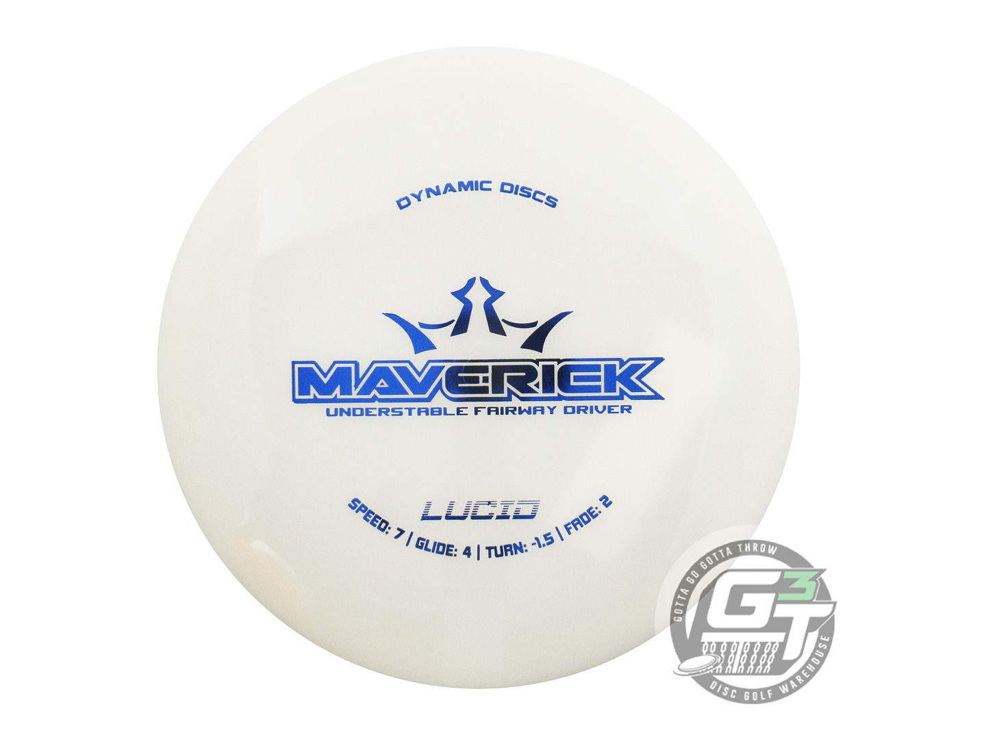 Dynamic Discs Lucid Maverick Fairway Driver Golf Disc (Individually Listed)