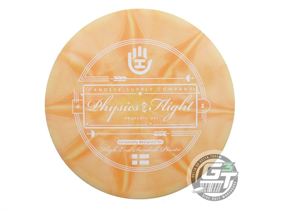 Latitude 64 Limited Edition HSCo High-End Stamp Gold Ice Burst Claymore Midrange Golf Disc (Individually Listed)
