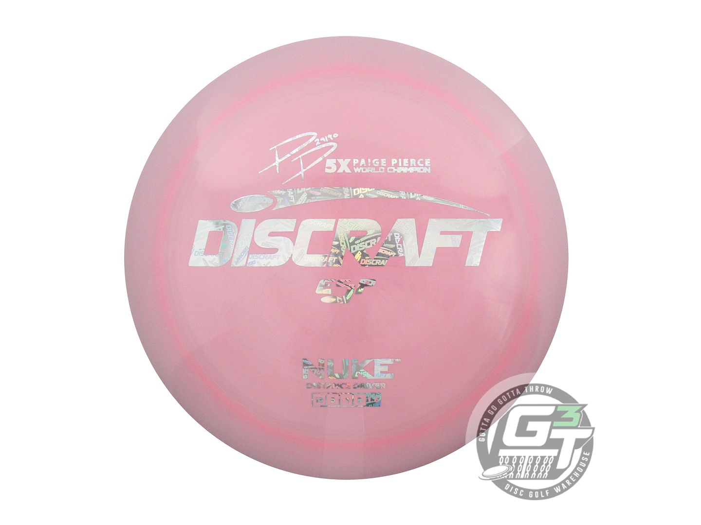 Discraft ESP Nuke [Paige Pierce 5X] Distance Driver Golf Disc (Individually Listed)