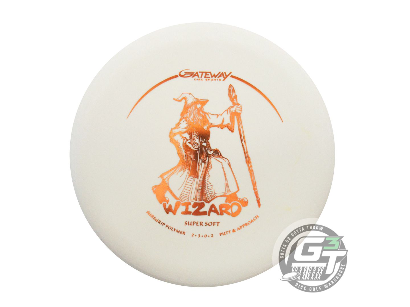 Gateway Sure Grip Super Soft Wizard Putter Golf Disc (Individually Listed)