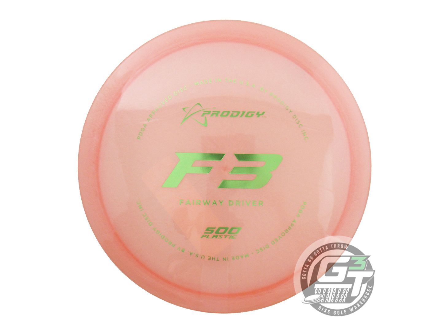 Prodigy 500 Series F3 Fairway Driver Golf Disc (Individually Listed)