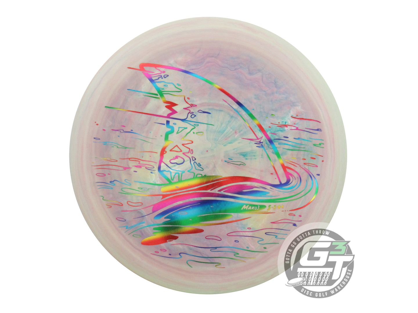 Innova Limited Edition Shark Fin Stamp Galactic XT Mako3 Midrange Golf Disc (Individually Listed)