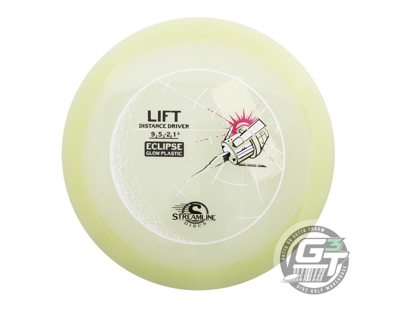 Streamline Eclipse 2.0 Glow Proton Lift Distance Driver Golf Disc (Individually Listed)