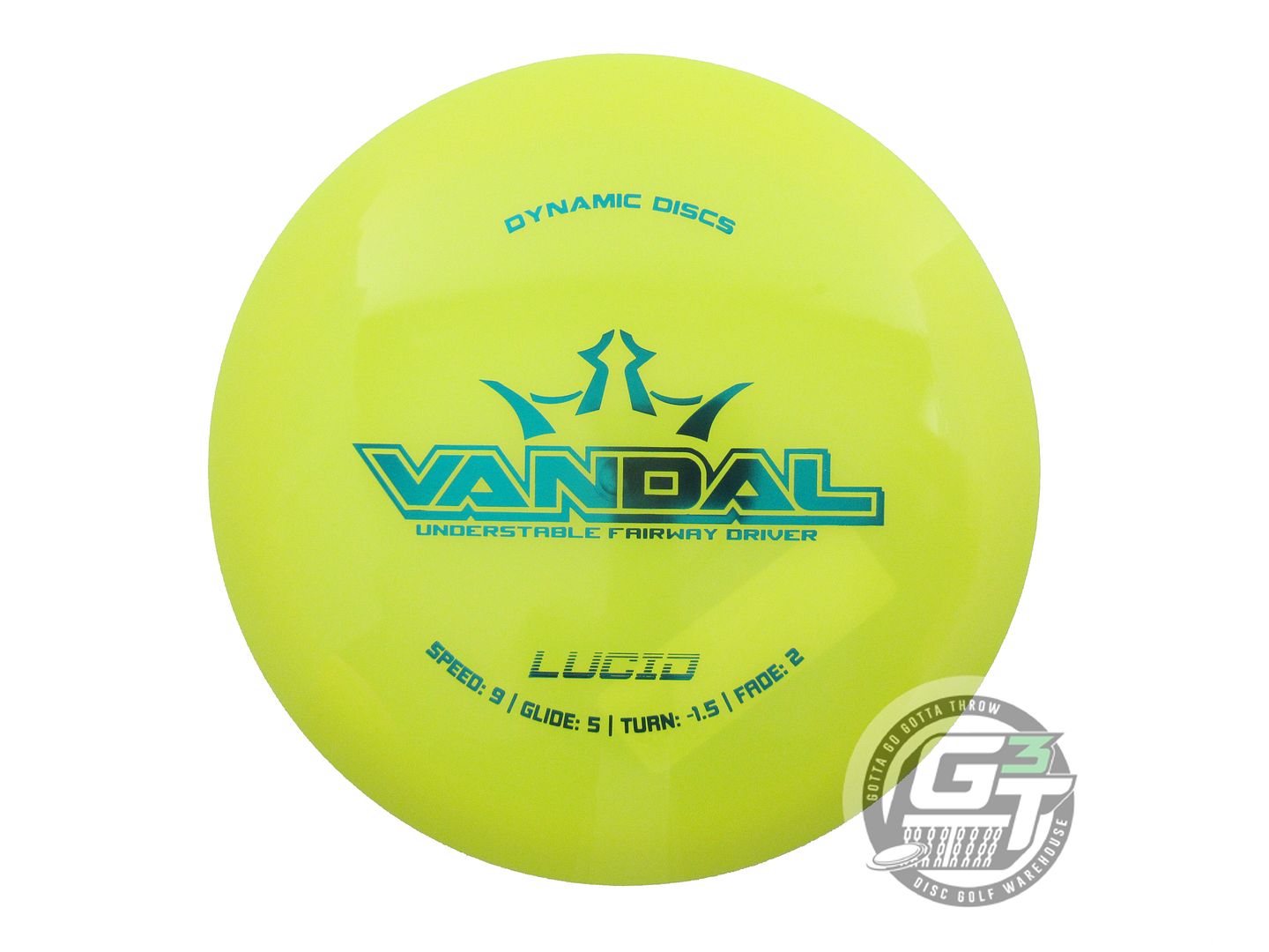 Dynamic Discs Lucid Vandal Fairway Driver Golf Disc (Individually Listed)