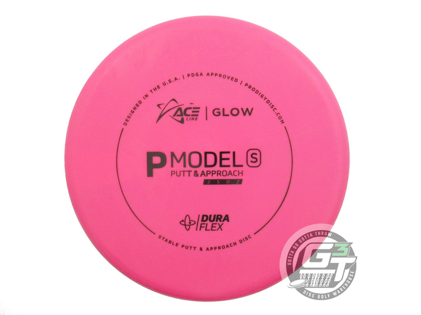 Prodigy Ace Line Glow DuraFlex P Model S Putter Golf Disc (Individually Listed)