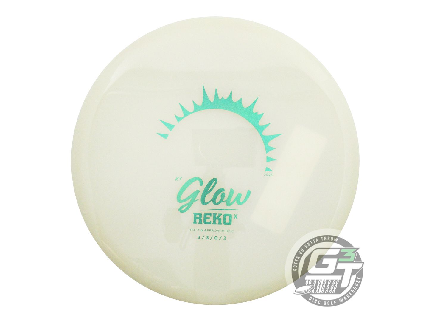 Kastaplast Glow K1 Reko X Putter Golf Disc (Individually Listed)
