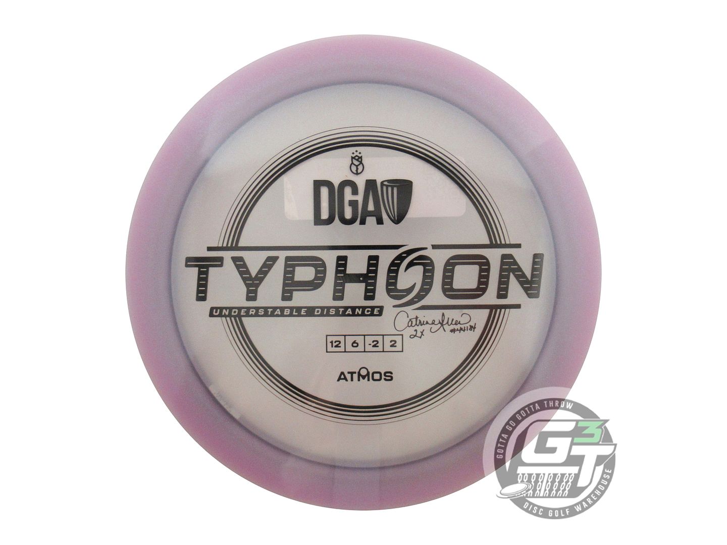 DGA Atmos Typhoon [Catrina Allen 2X] Distance Driver Golf Disc (Individually Listed)