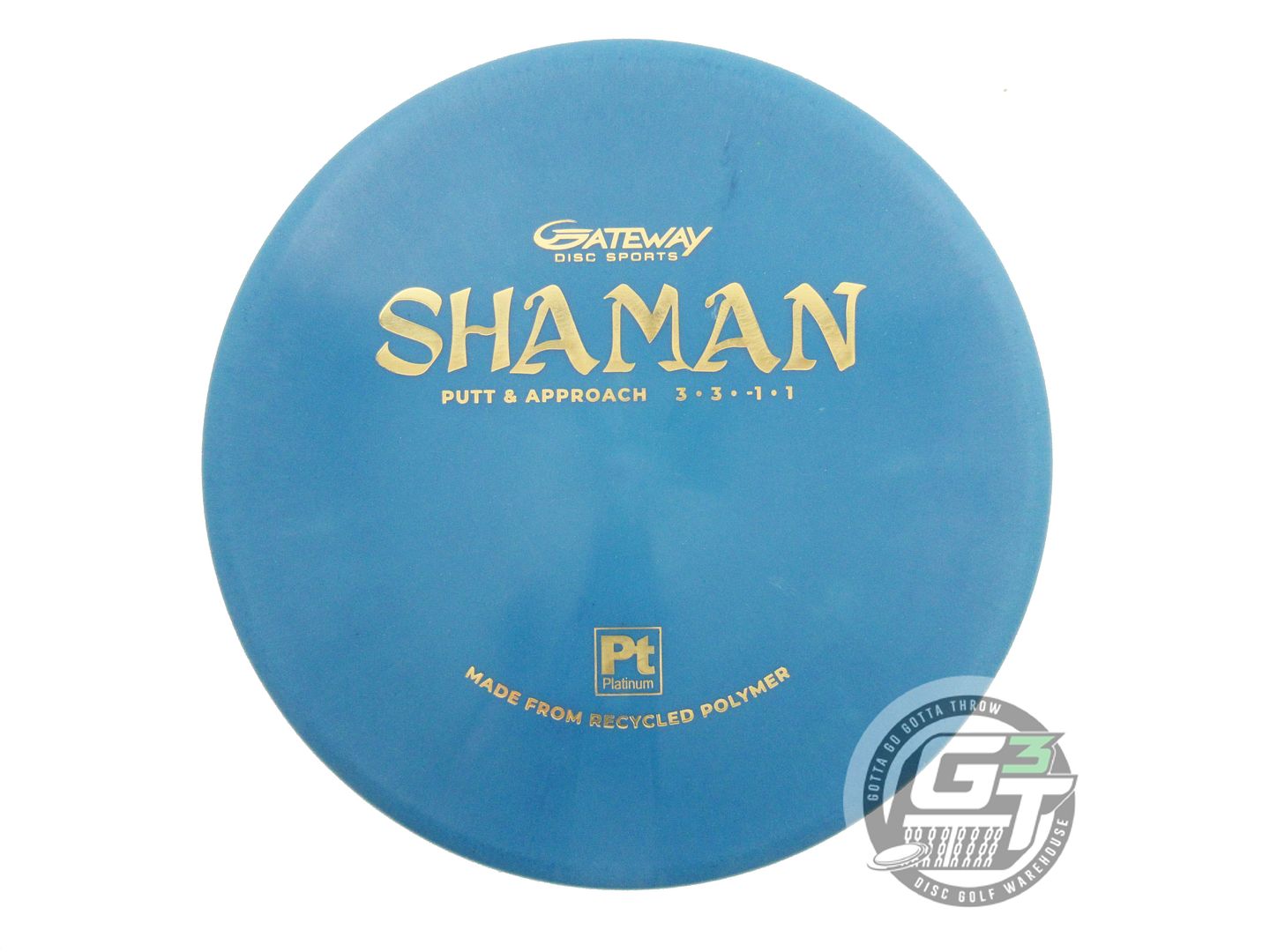 Gateway Platinum Shaman Putter Golf Disc (Individually Listed)