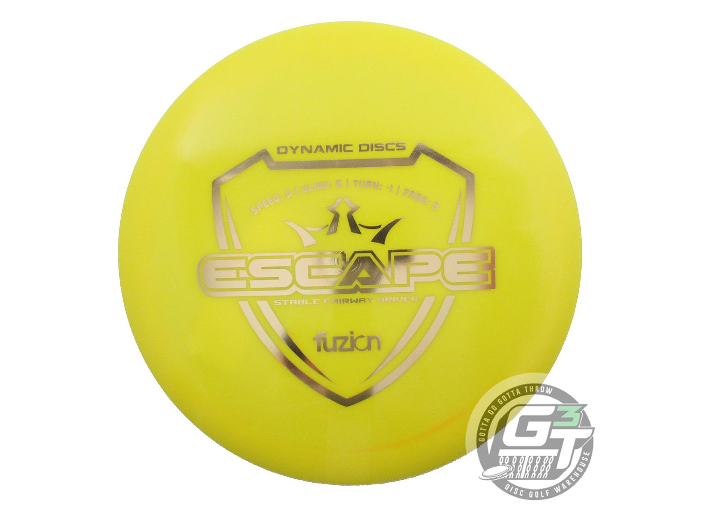 Dynamic Discs Fuzion Escape Fairway Driver Golf Disc (Individually Listed)