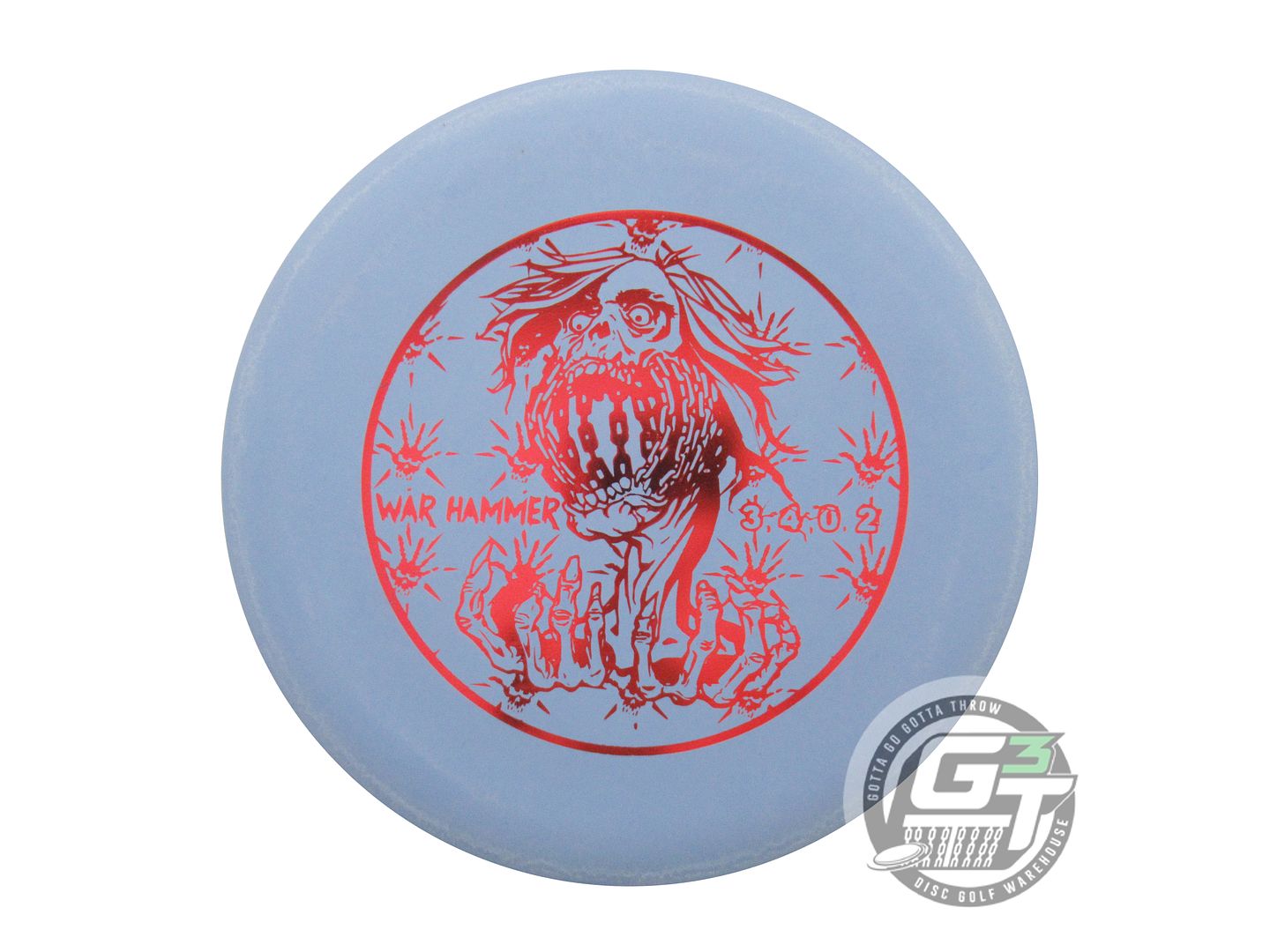 Black Zombie SSSSS War Hammer Putter Golf Disc (Individually Listed)