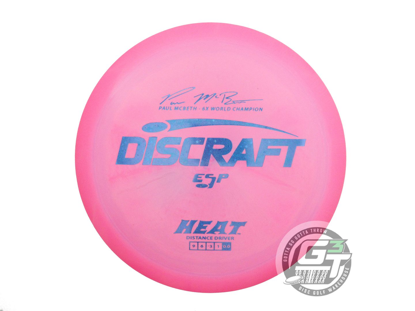 Discraft ESP Heat [Paul McBeth 6X] Distance Driver Golf Disc (Individually Listed)
