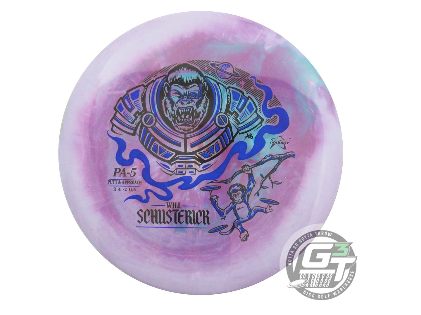 Prodigy Limited Edition 2026 Signature Series Will Schusterick 500 Spectrum PA5 Putter Golf Disc (Individually Listed)