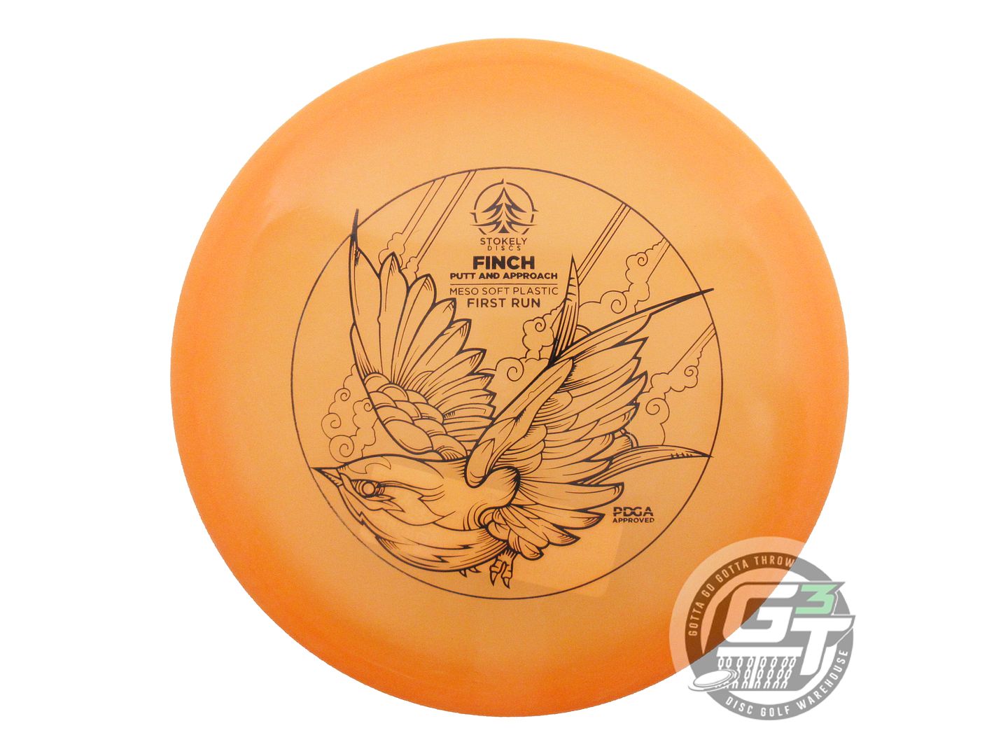 Stokely First Run Meso Soft Finch Putter Golf Disc (Individually Listed)