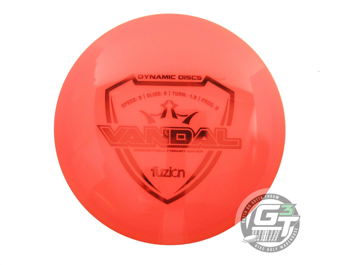 Dynamic Discs Fuzion Vandal Fairway Driver Golf Disc (Individually Listed)