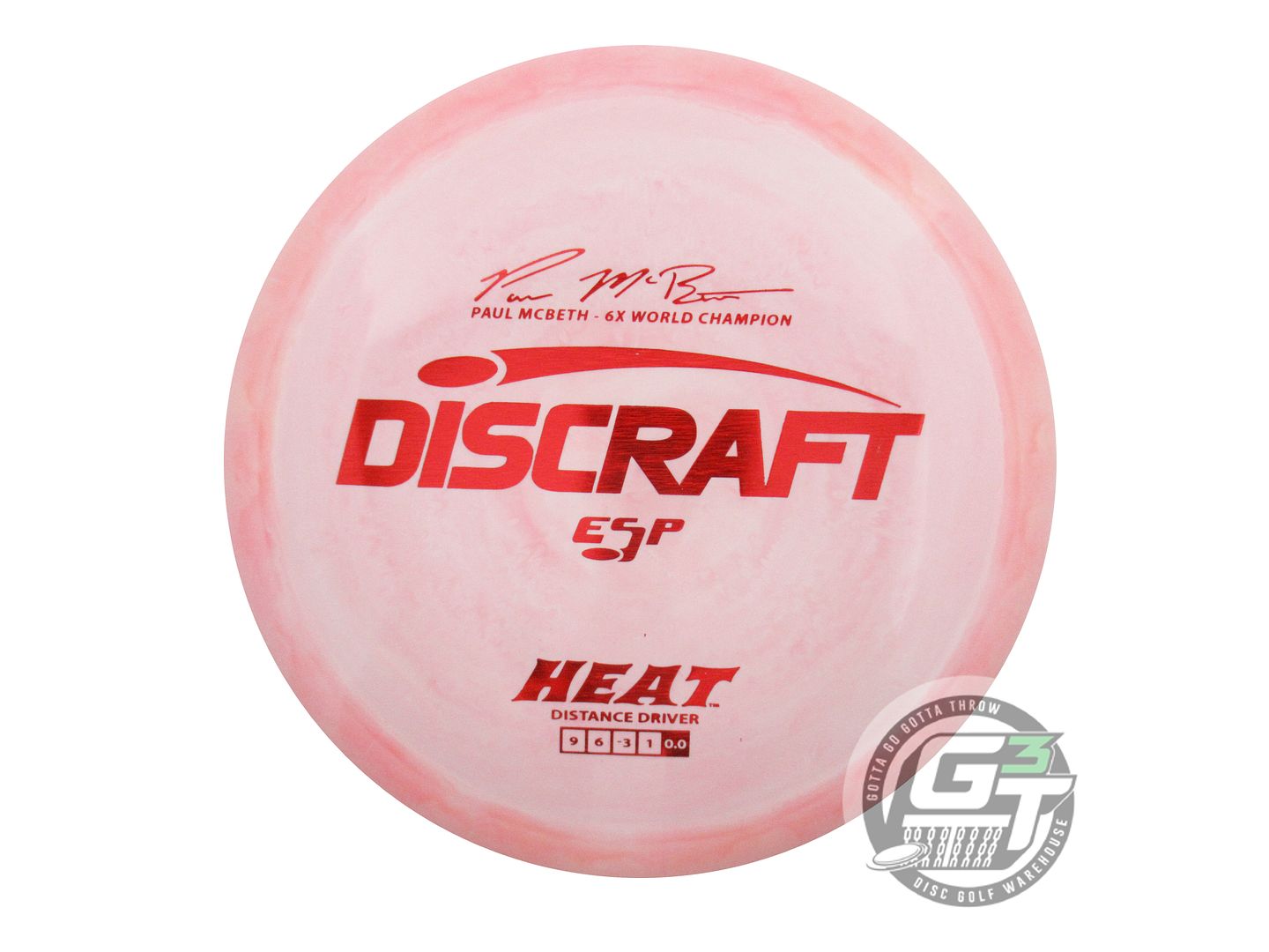 Discraft ESP Heat [Paul McBeth 6X] Distance Driver Golf Disc (Individually Listed)