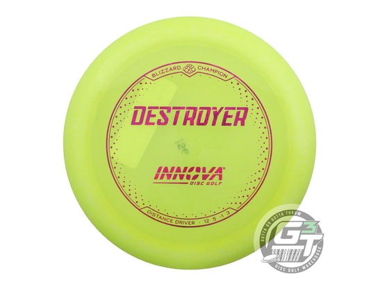 Innova Blizzard Champion Destroyer Distance Driver Golf Disc (Individually Listed)