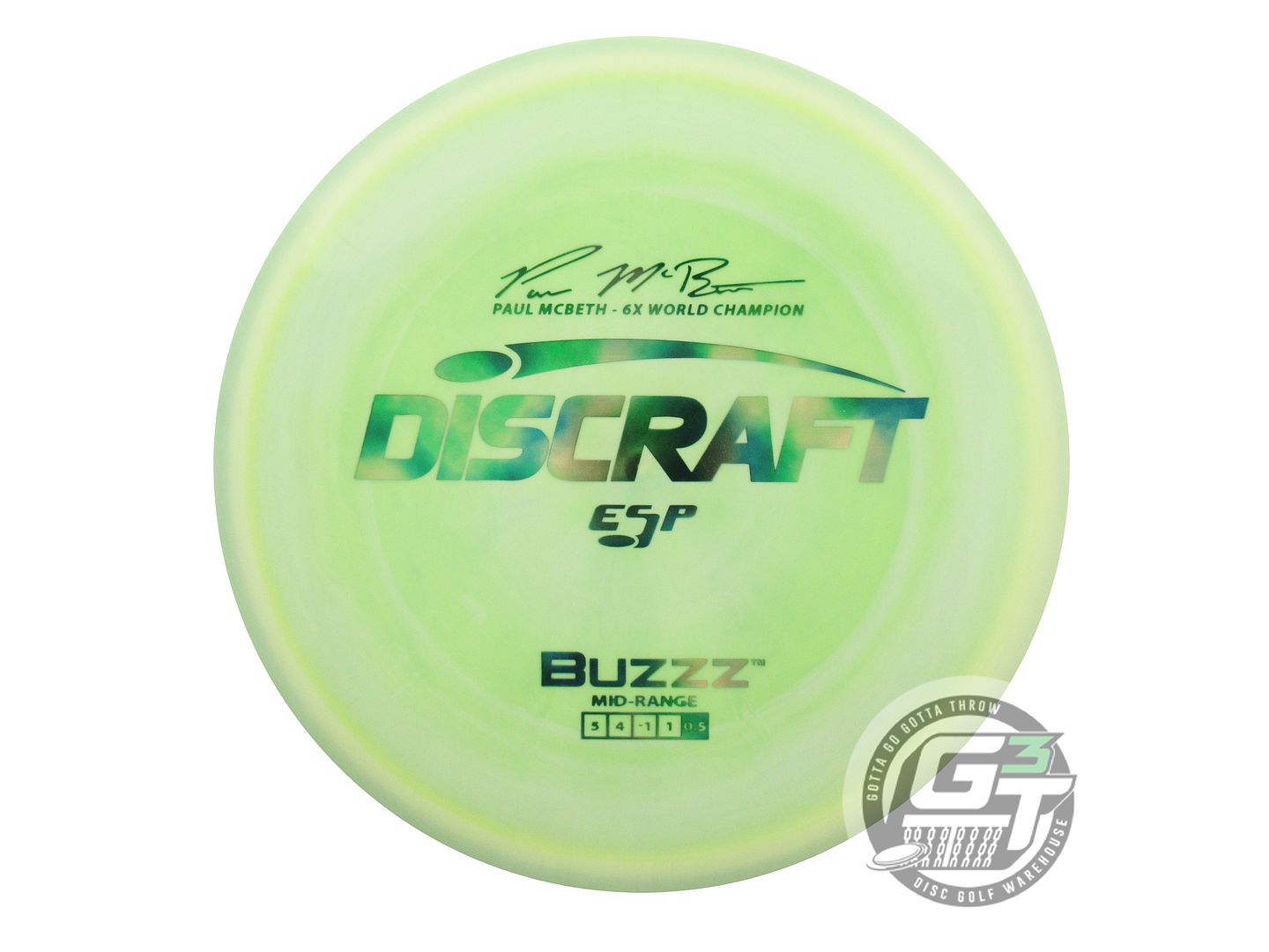 Discraft ESP Buzzz [Paul McBeth 6X] Midrange Golf Disc (Individually Listed)